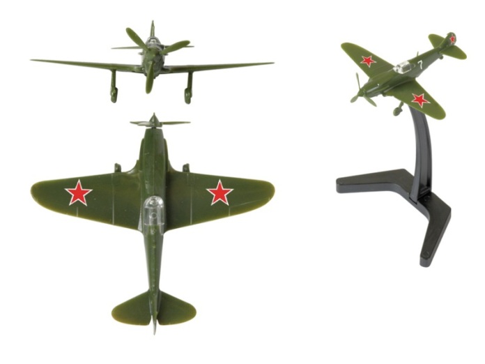 Snap Kit letadlo 6118 - Soviet Fighter LaGG-3 (1:144)