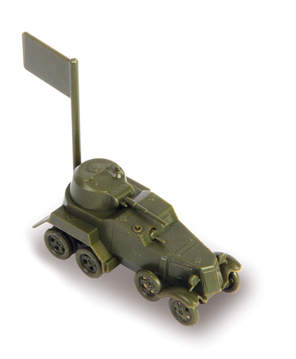 Snap Kit military 6149 - Soviet Armored Car BA-10 (1:100)