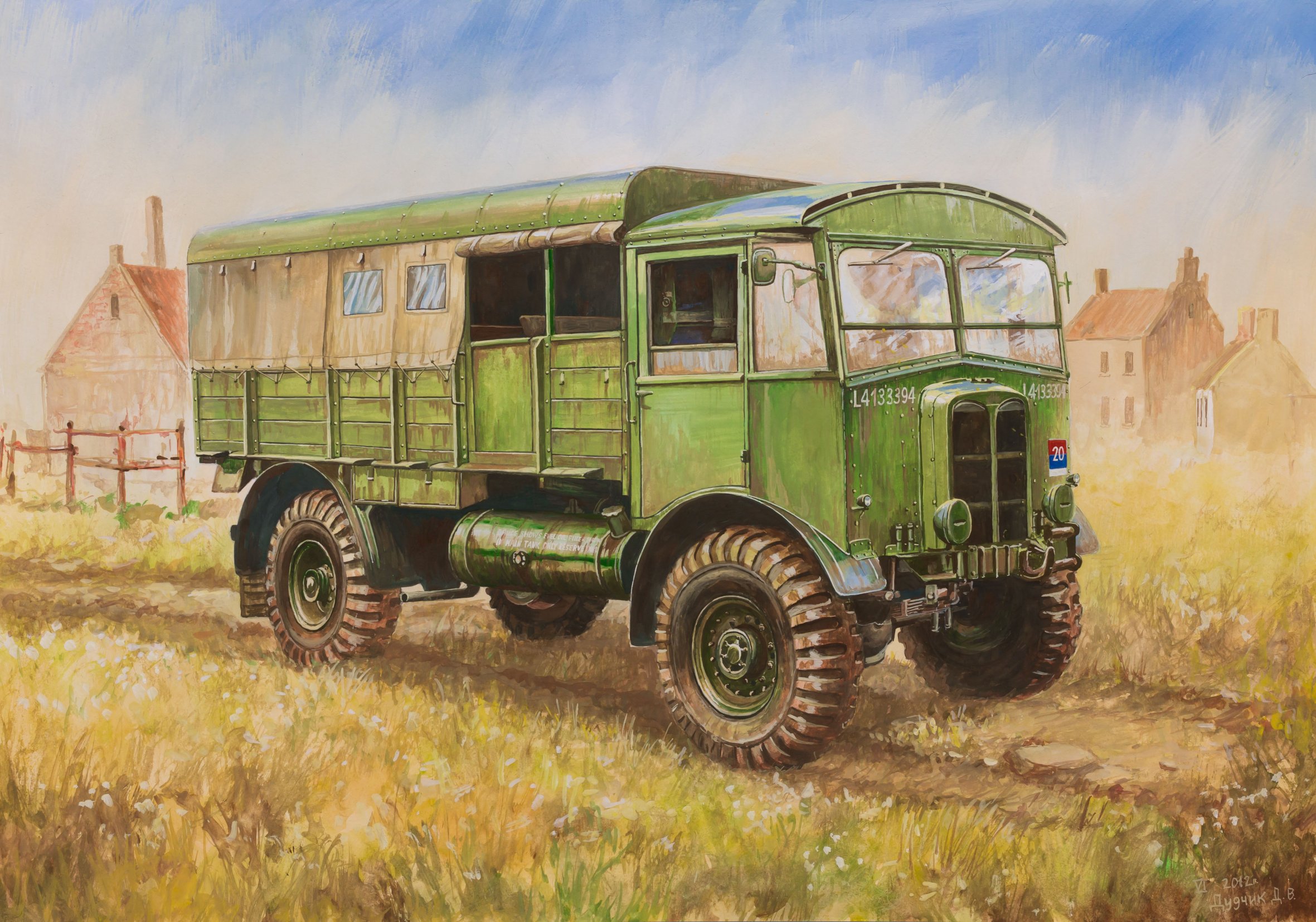 Snap Kit military 6175 - British Truck "Matador" (1:100)