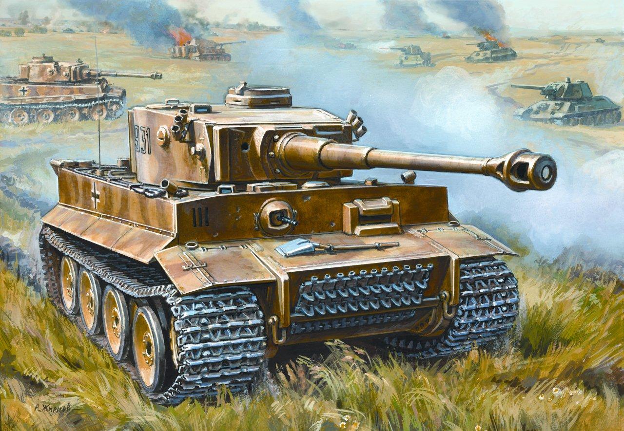 Snap Kit tank 5002 - Tiger I (1:72)