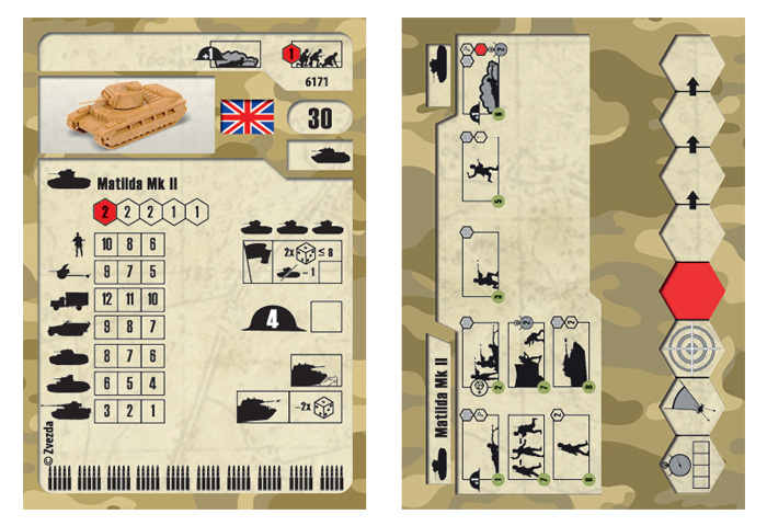Snap Kit tank 6171 - British Tank "Matilda II" (1:100)