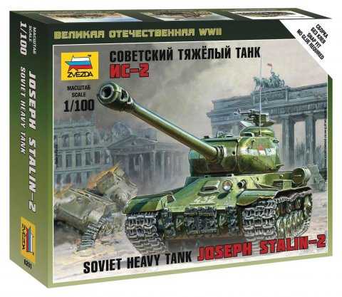 Snap Kit tank 6201 - IS-2 Stalin (1:100)