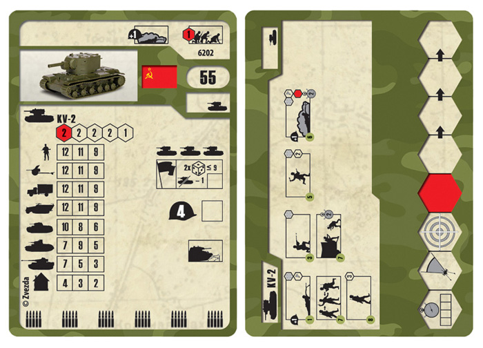 Snap Kit tank 6202 - Soviet Tank KV-2 (1:100)
