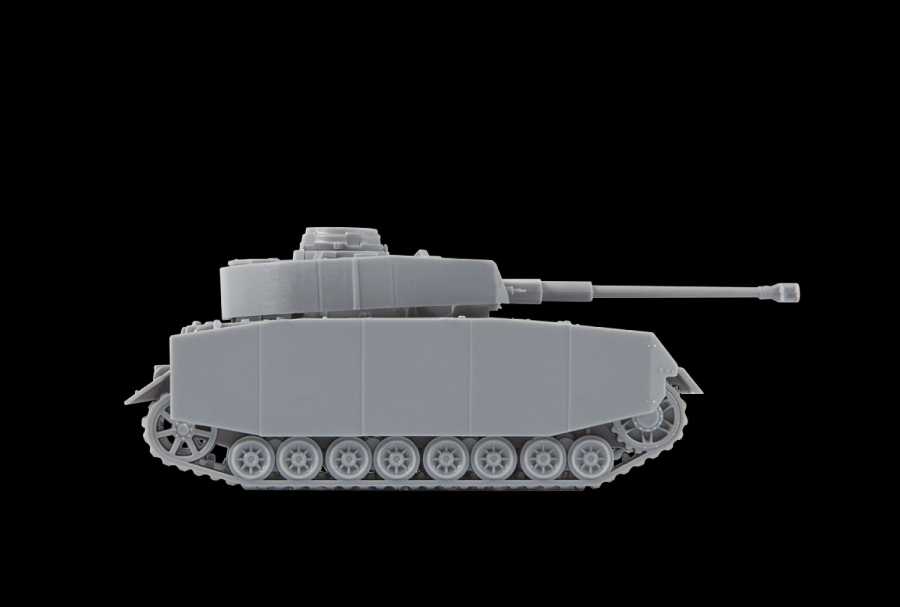Snap Kit tank 6240 - Panzer IV Ausf.H (1:100)