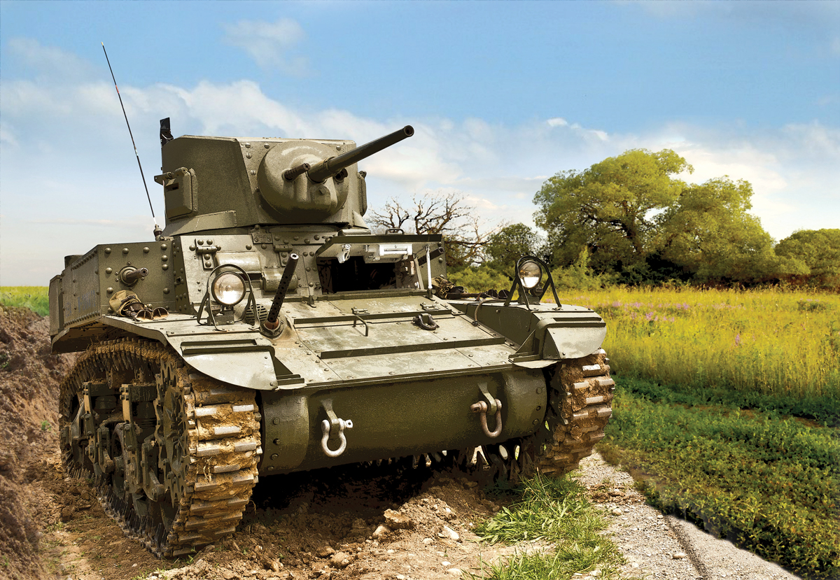Snap Kit tank 6265 - Stuart US-Tank (1:100)