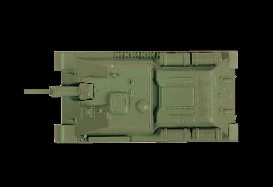 Snap Kit tank 6281 - Soviet Self Propelled Gun SU-122 (1:100)