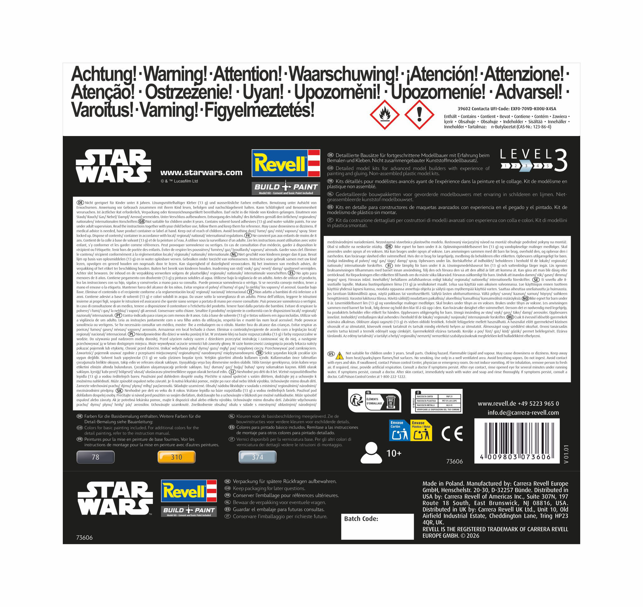 Starter Kit SW 73606 - Anakin's Starfighter (1:58)
