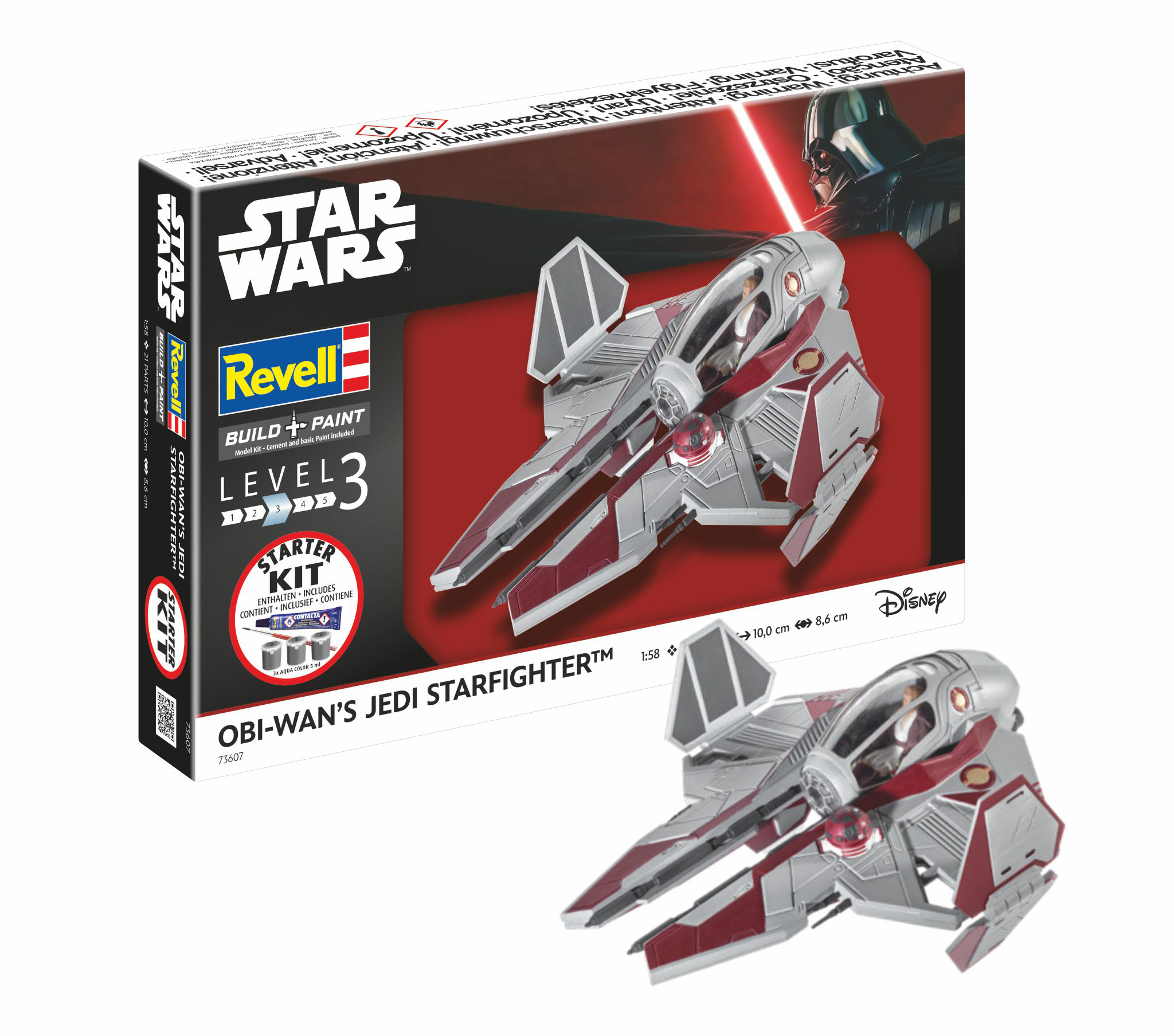 Starter Kit SW 73607 - Obi-Wan's Starfighter (1:58)