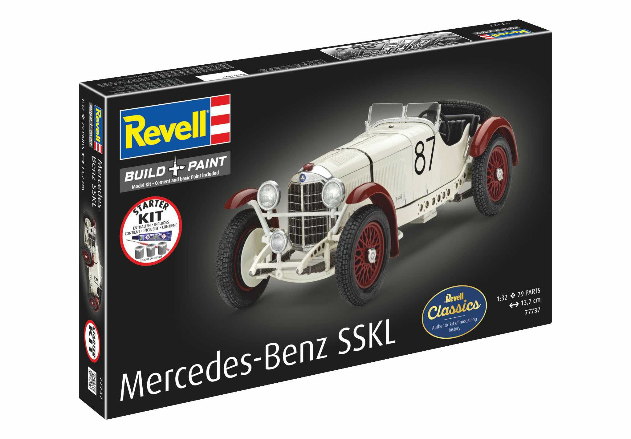 Starter Kit auto 77737 - Mercedes Benz SSKL (1:32)