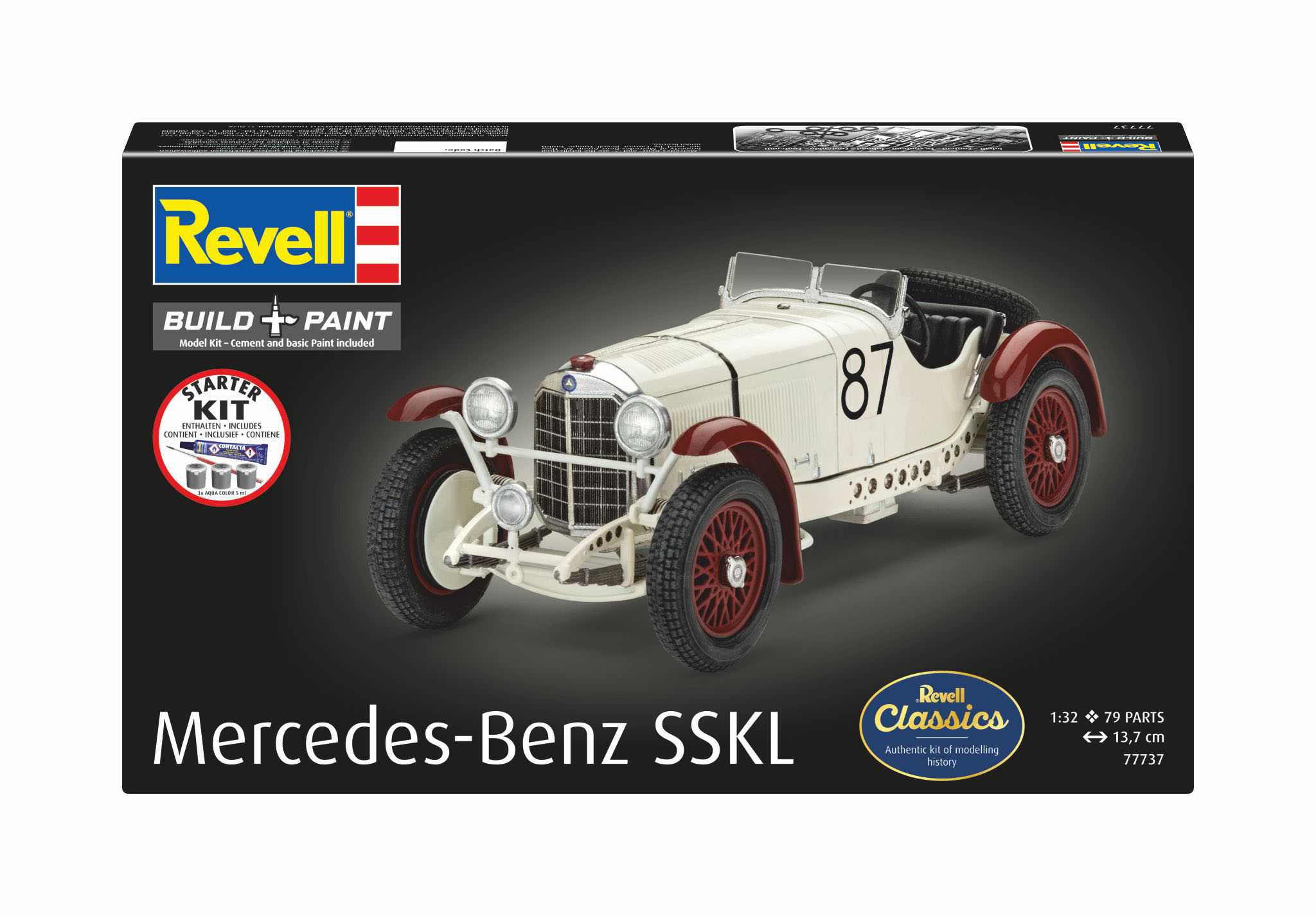 Starter Kit auto 77737 - Mercedes Benz SSKL (1:32)