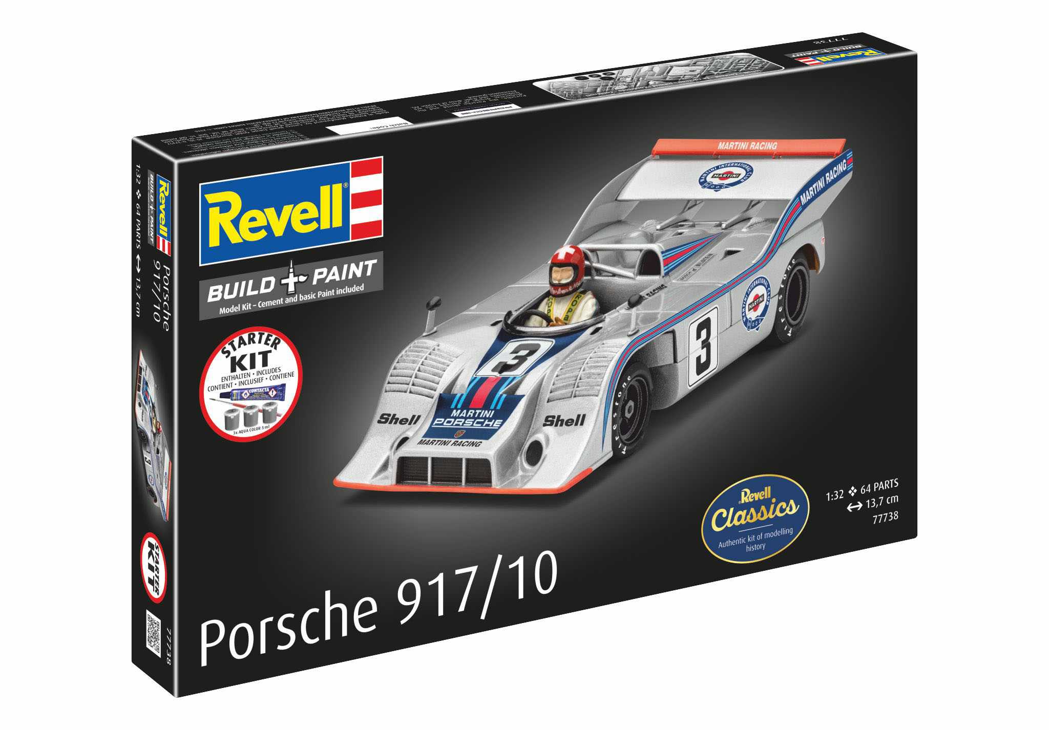 Starter Kit auto 77738 - Porsche 917/10 (1:32)