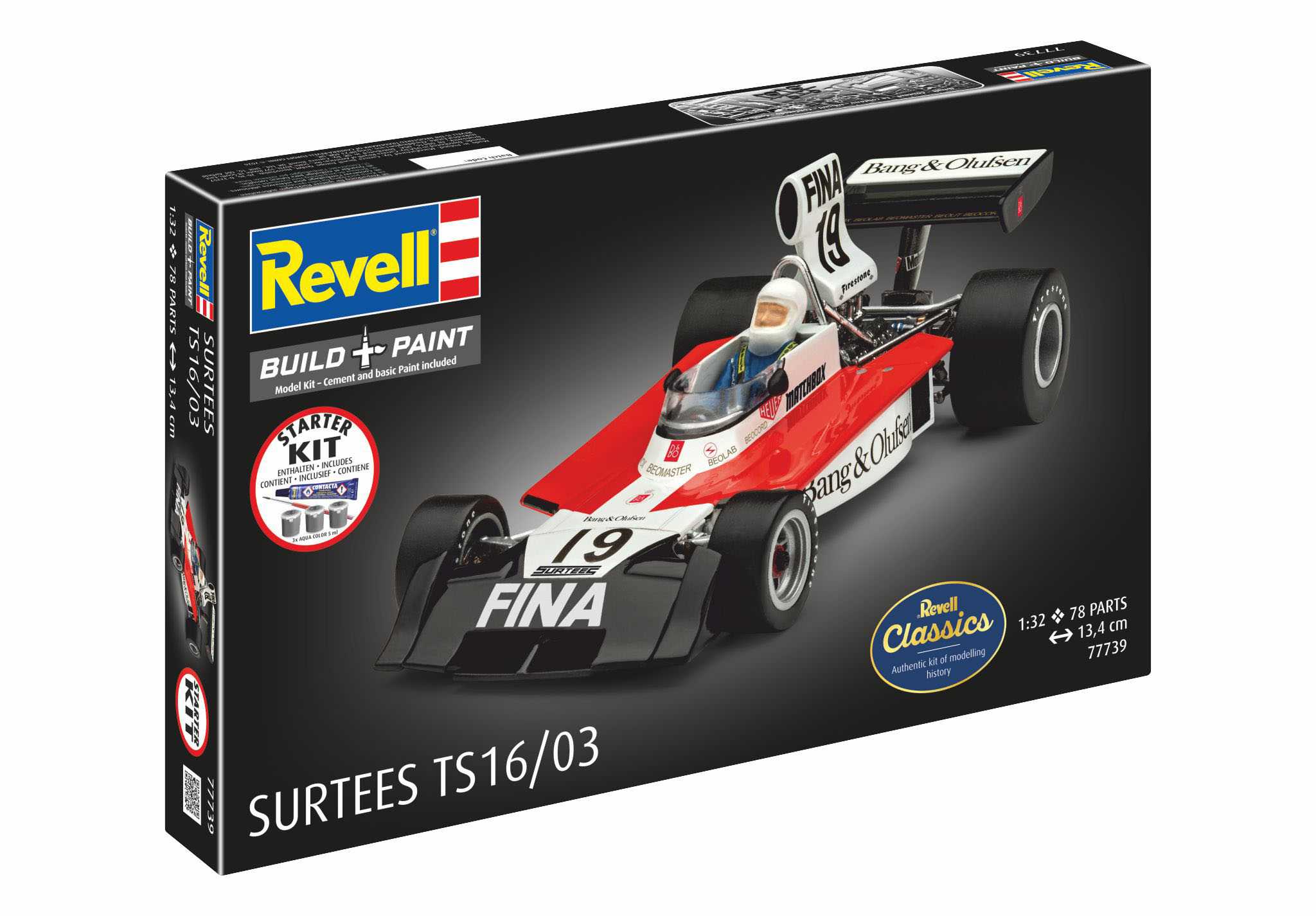 Starter Kit auto 77739 - Surtees TS16/03 (1:32)