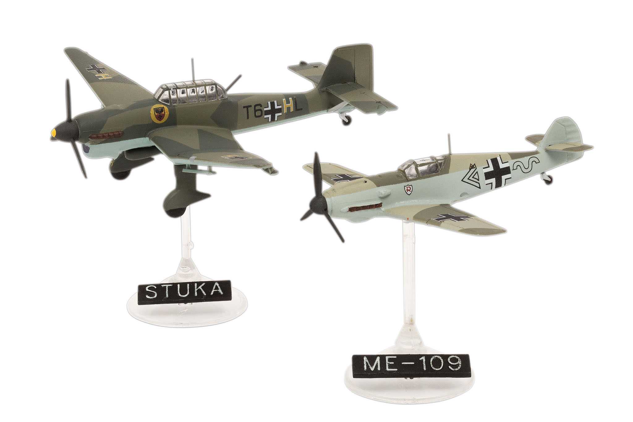 Starter Kit letadlo 73770 - Messerschmitt Bf109E & Ju87B Stuka (1:144)
