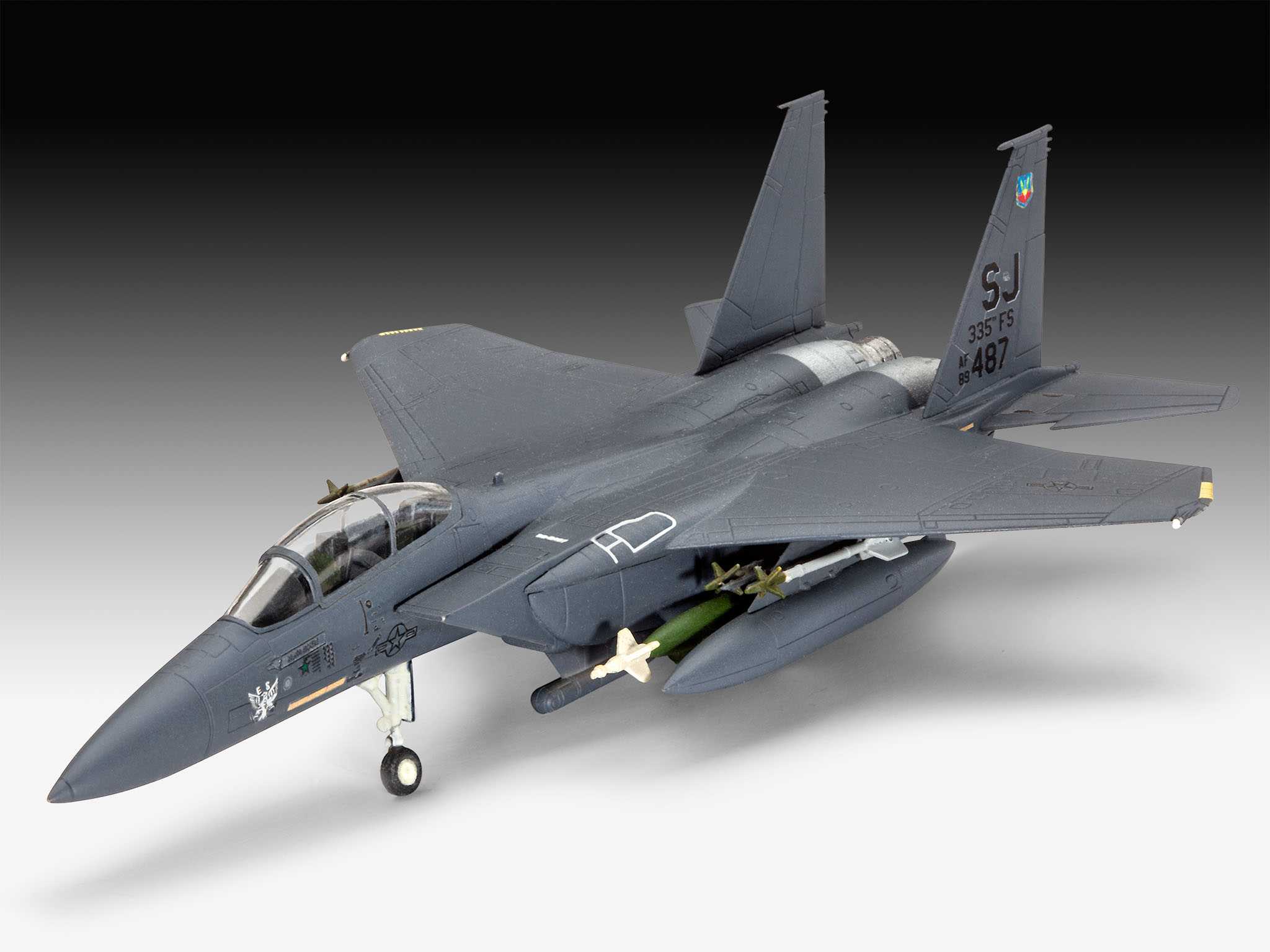 Starter Kit letadlo 73972 - F-15E Strike Eagle & bombs (1:144)
