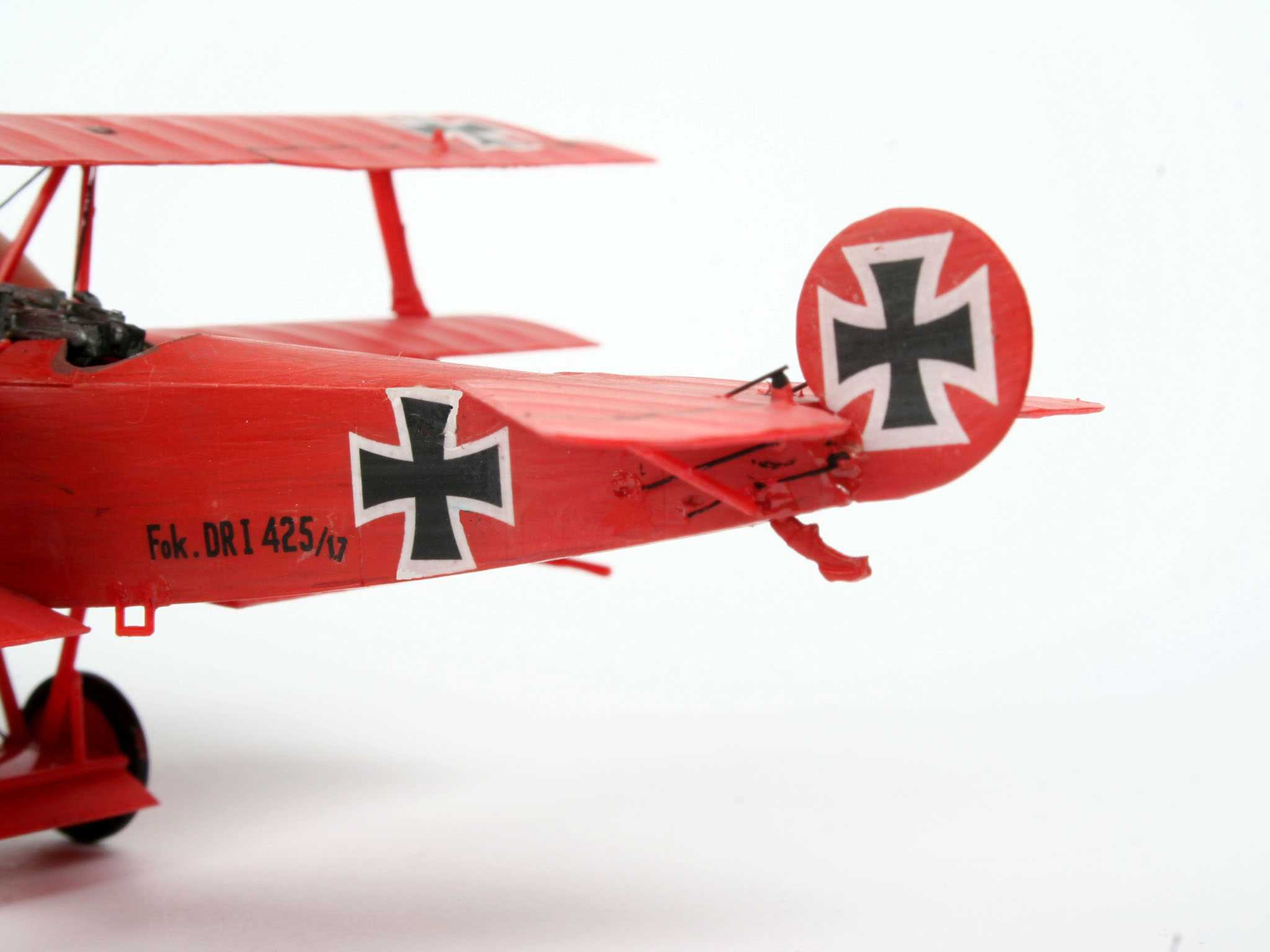 Starter Kit letadlo 74116 - Fokker DR.1 Triplane (1:72)