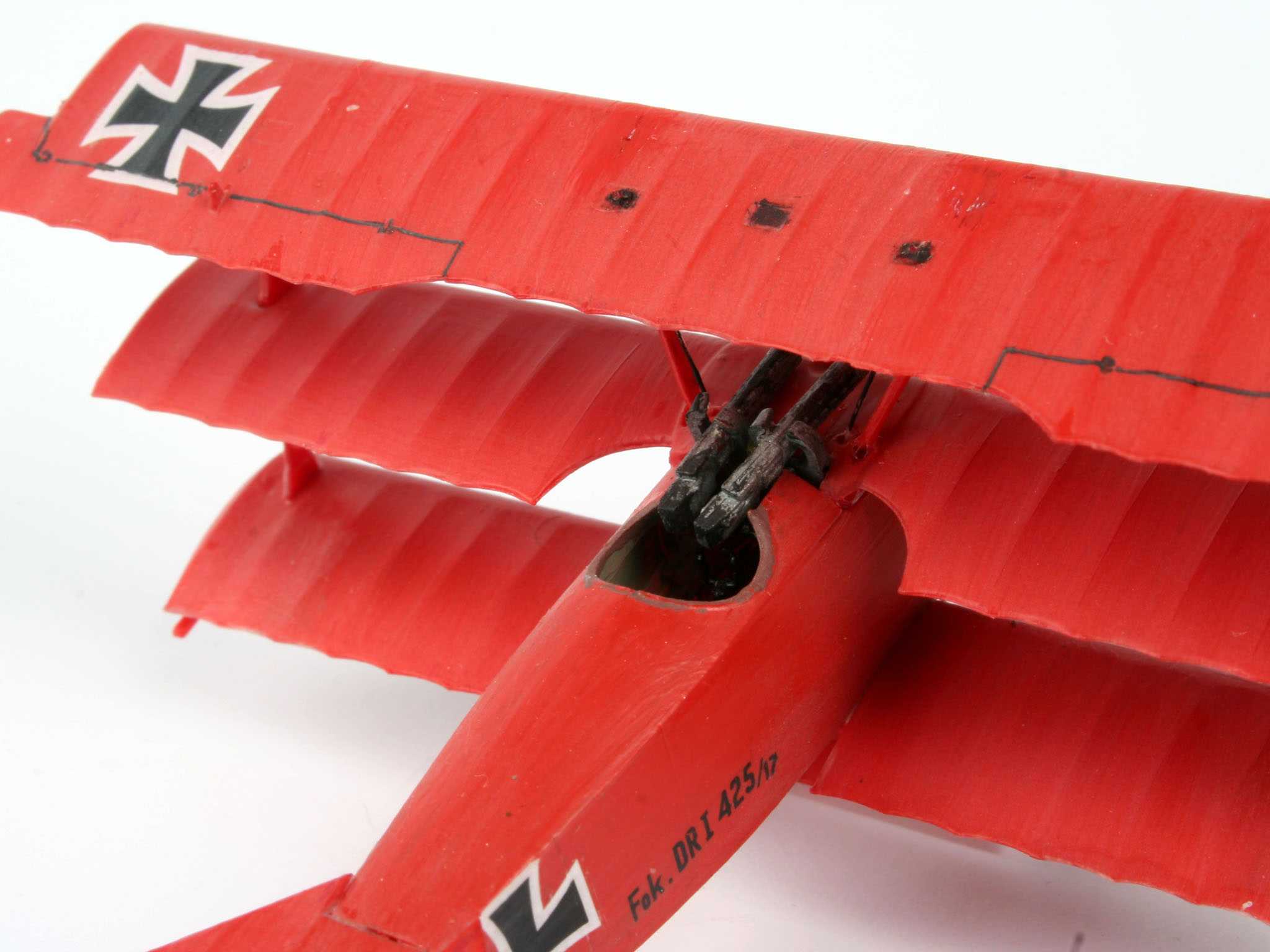 Starter Kit letadlo 74116 - Fokker DR.1 Triplane (1:72)