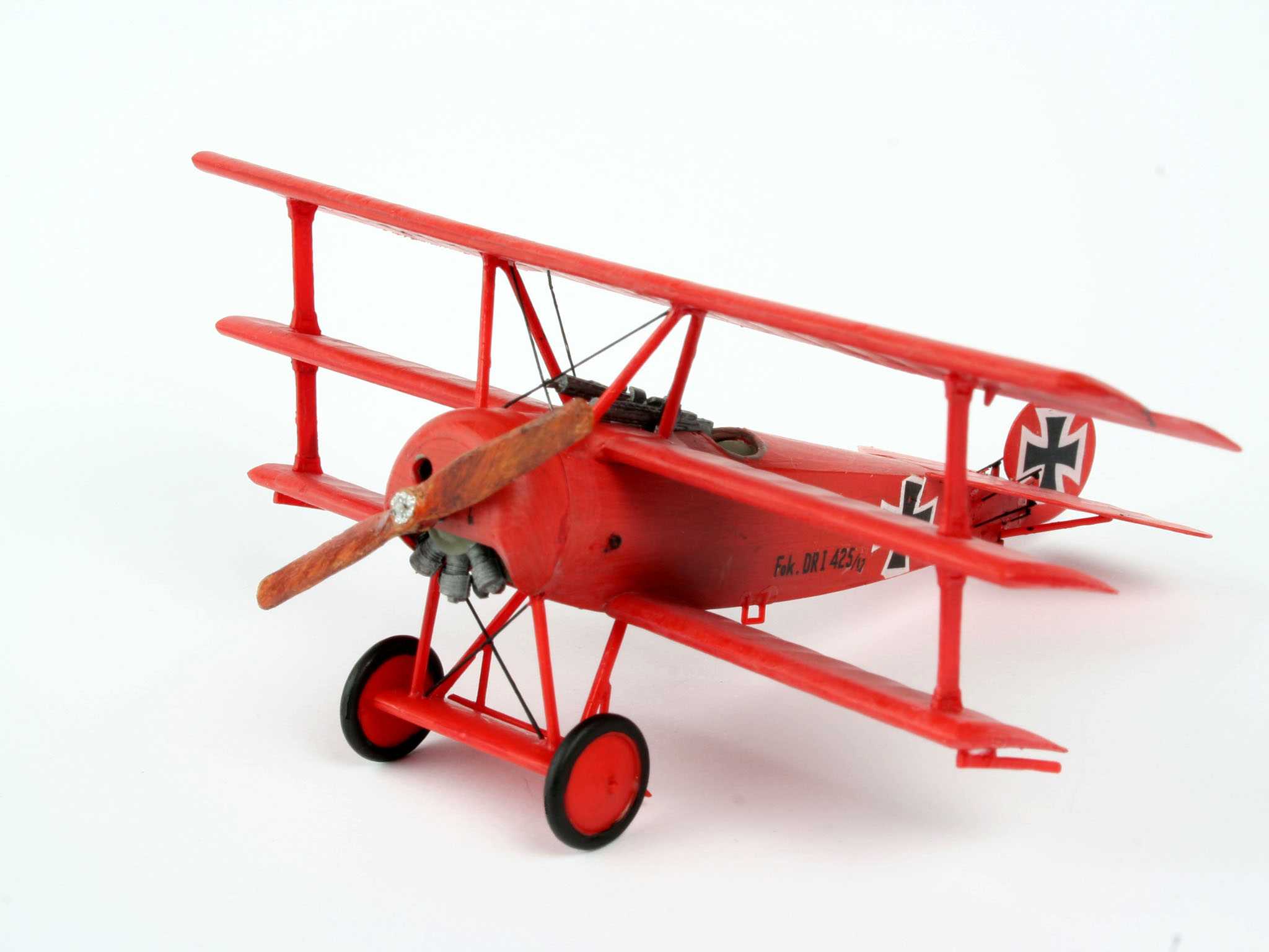Starter Kit letadlo 74116 - Fokker DR.1 Triplane (1:72)