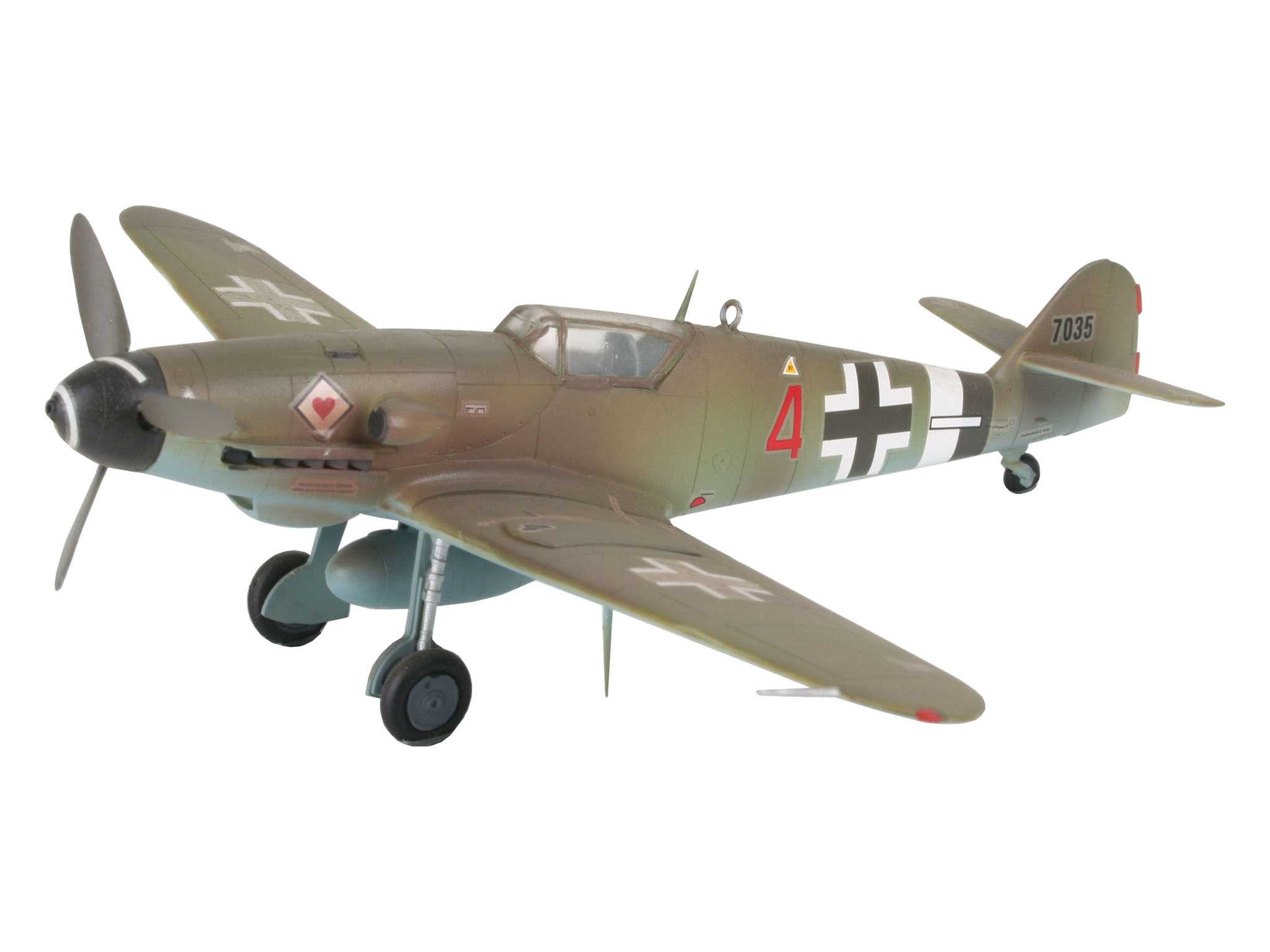 Starter Kit letadlo 74160 - Messerschmitt Bf-109 (1:72)