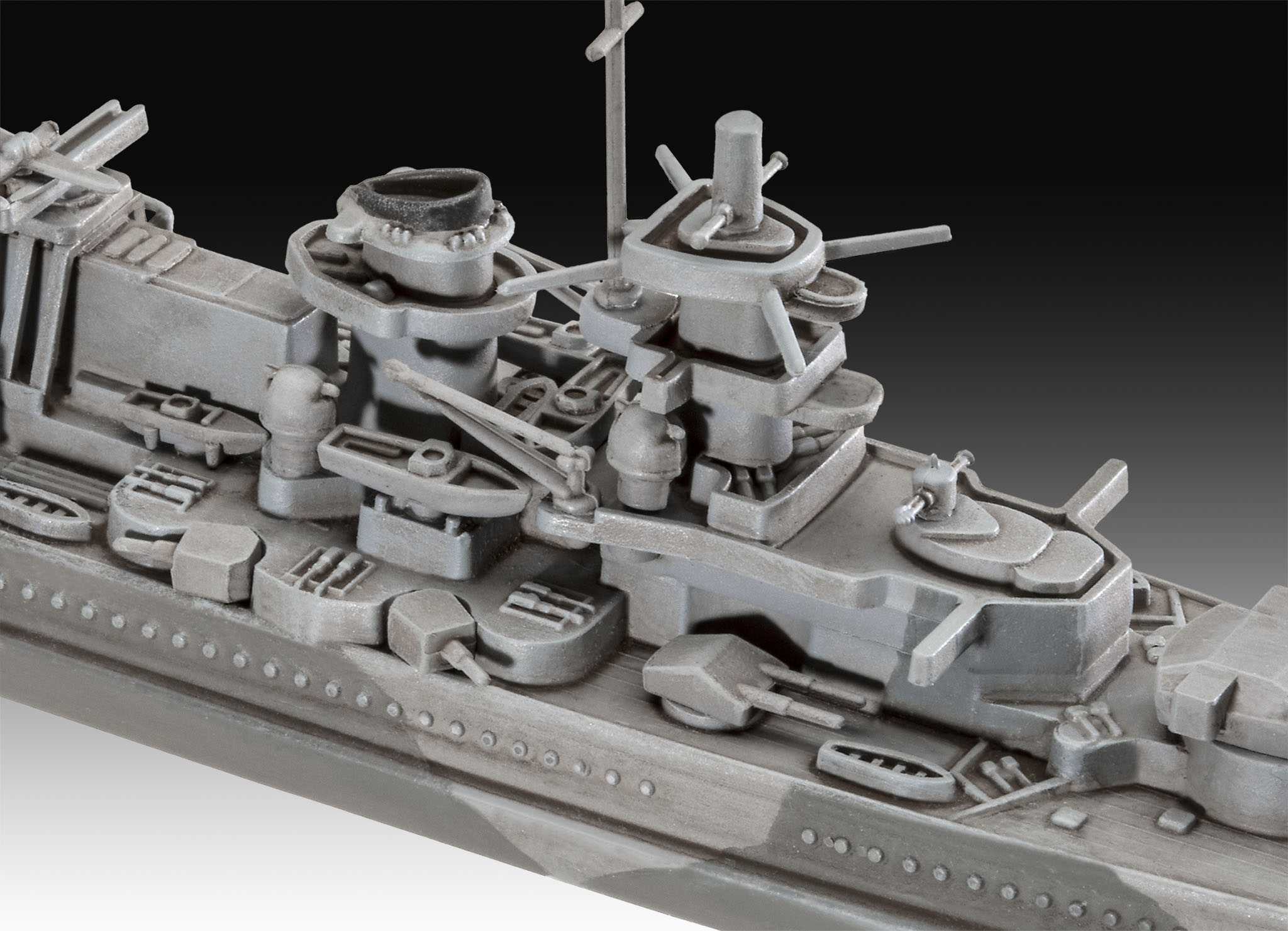 Starter Kit loď 75181 - Battleship Gneisenau (1:1200)