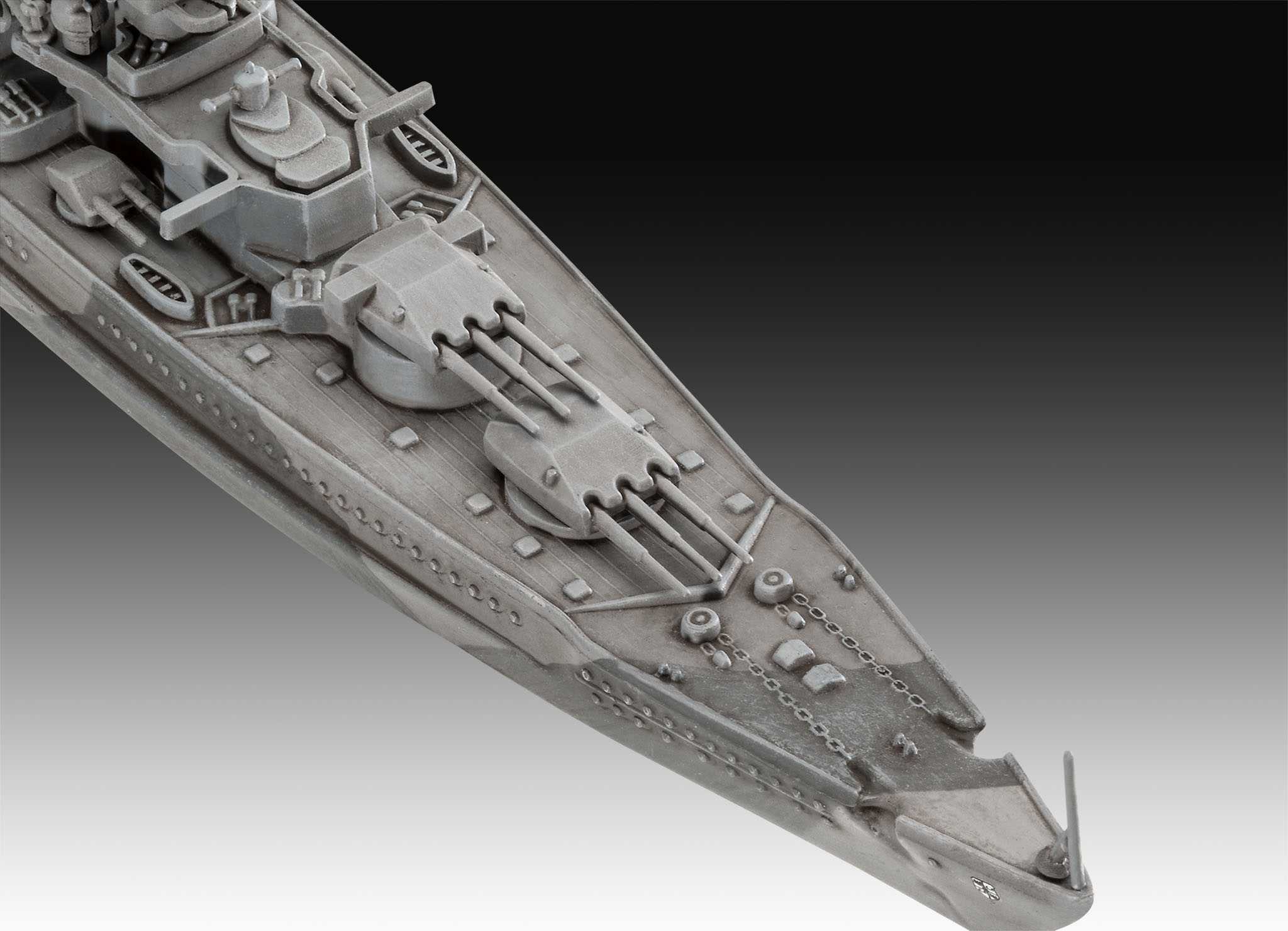 Starter Kit loď 75181 - Battleship Gneisenau (1:1200)