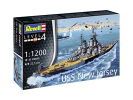 Starter Kit loď 75183 - Battleship USS New Jersey (1:1200)
