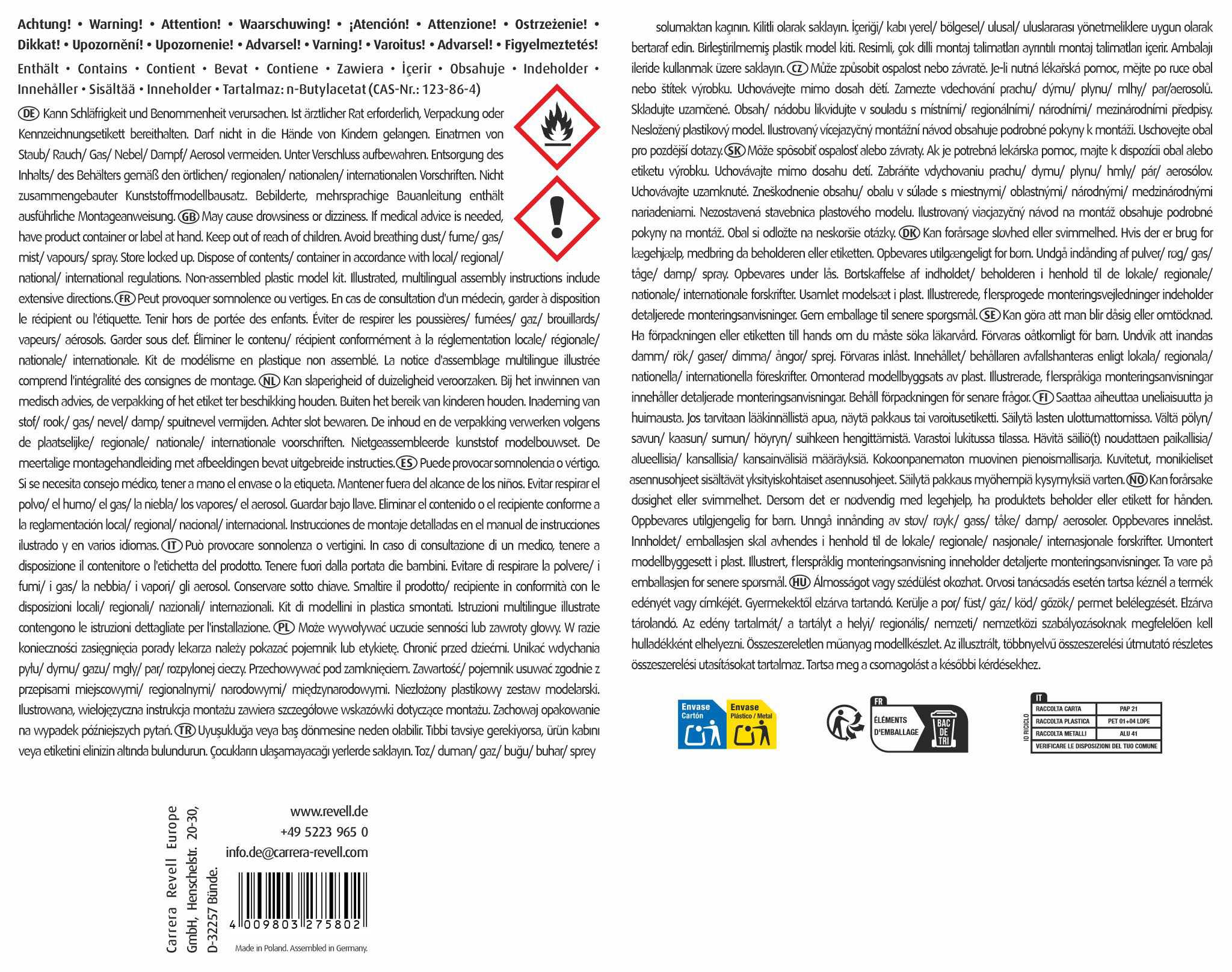 Starter Kit loď 75802 - Bismarck (1:1200)