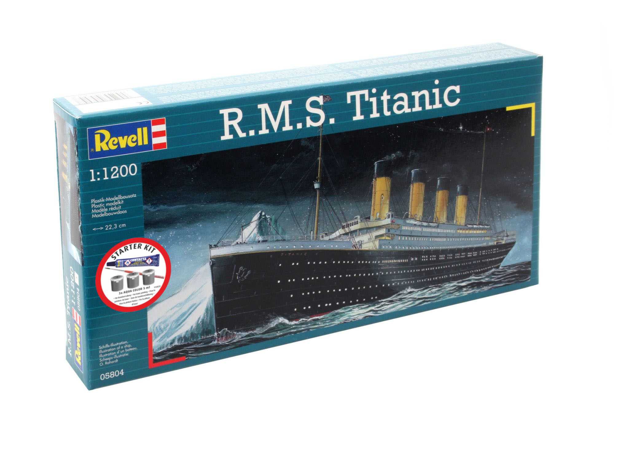 Starter Kit loď 75804 - R.M.S. Titanic (1:1200)