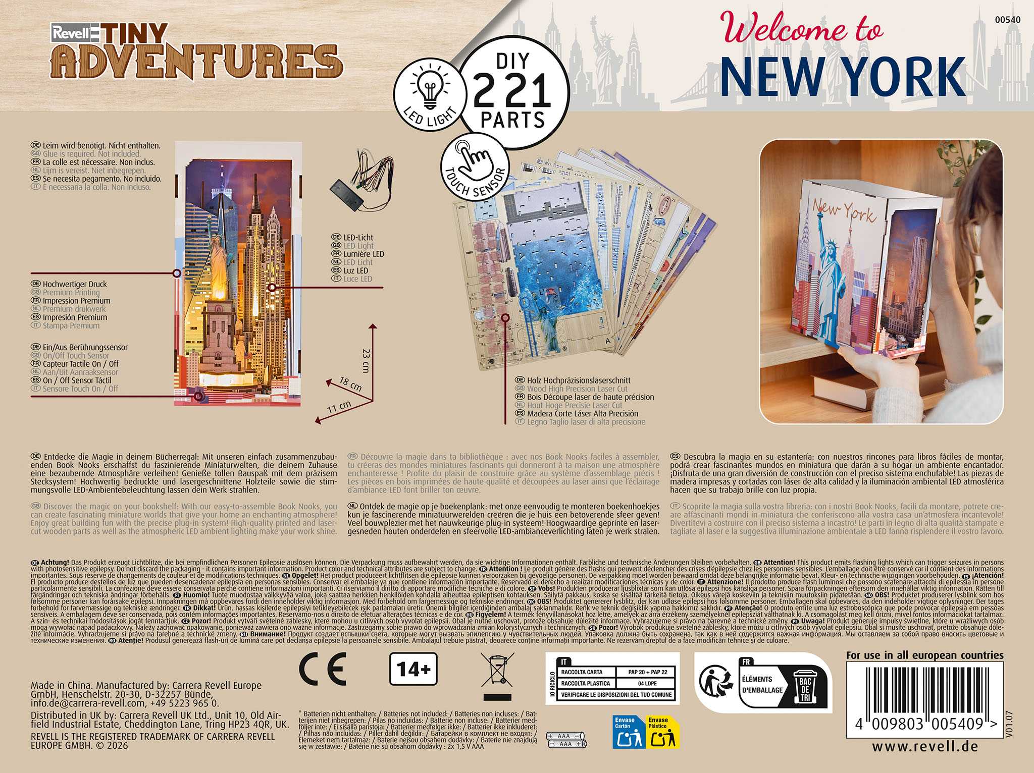 Tiny Adventures REVELL 00540 - New York