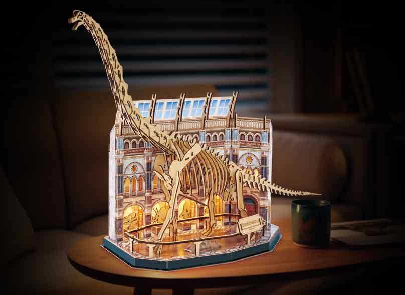 Tiny Adventures REVELL 00619 - Natural Museum "Brachiosaurus"