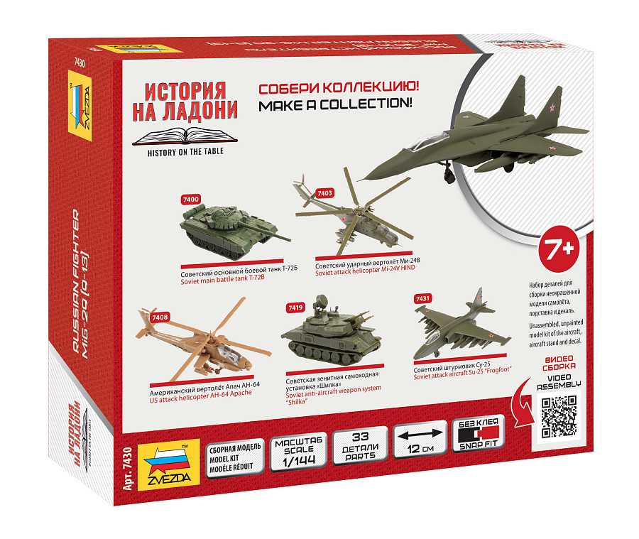 Wargames (HW) letadlo 7430 - MiG-29 (1:144)