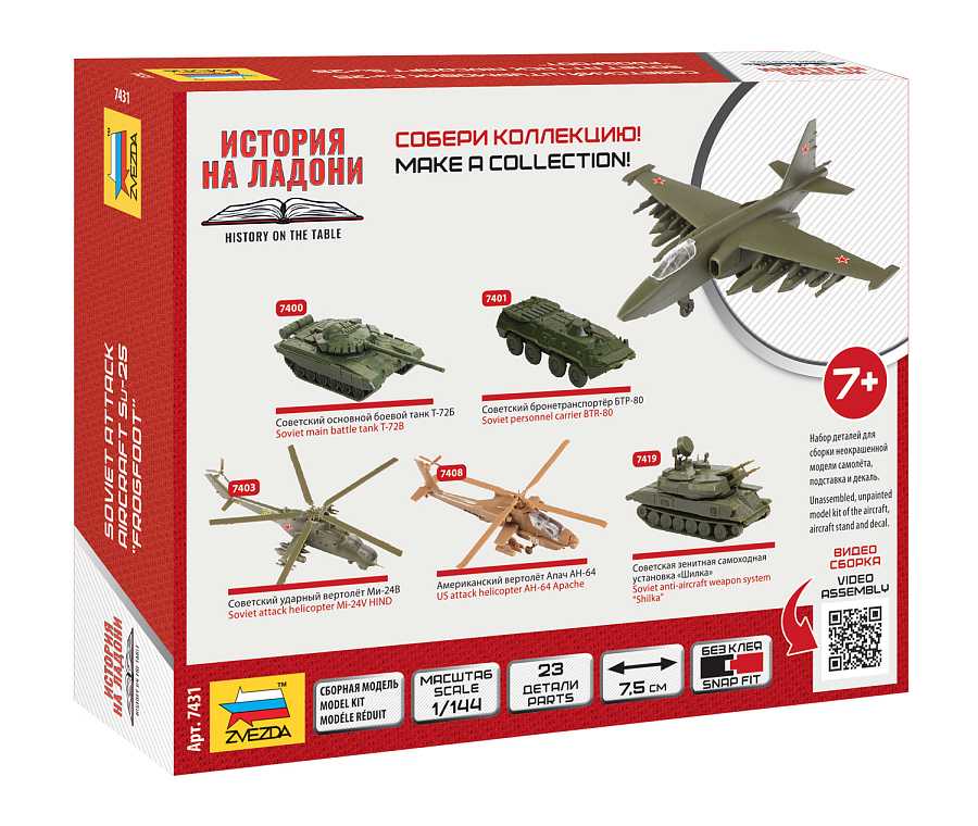 Wargames (HW) letadlo 7431 - SU-25 (1:144)