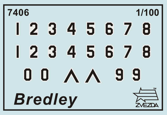 Wargames (HW) tank 7406 - Bradley (1:100)