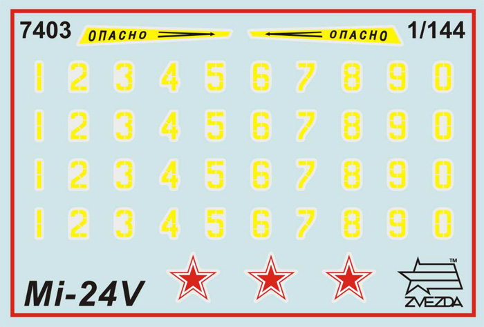 Wargames (HW) vrtulník 7403 - Mil-24 VP (1:144)
