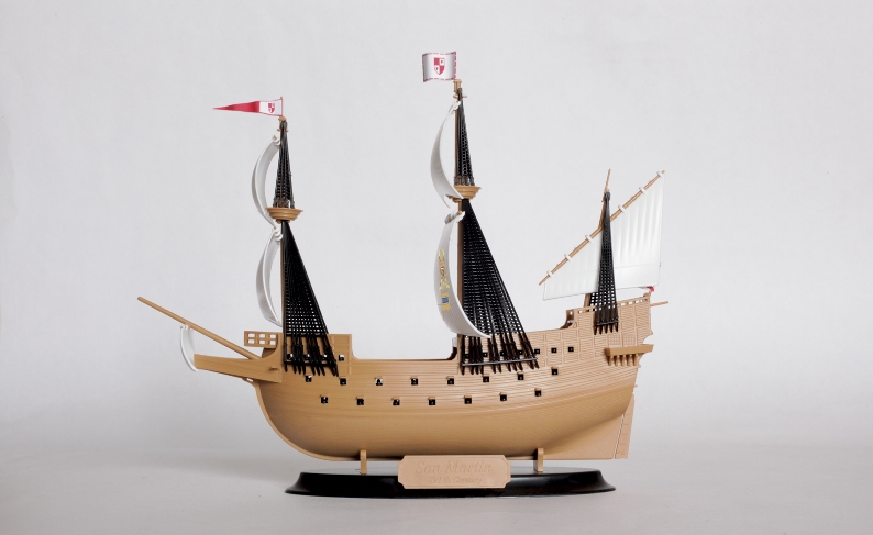 Wargames (TS) loď 6502 - Spanish ship San Martin (1:350)