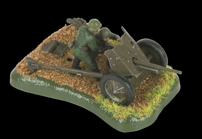 Wargames (WWII) figurky 6112 - Soviet Gun 45mm (1:72)