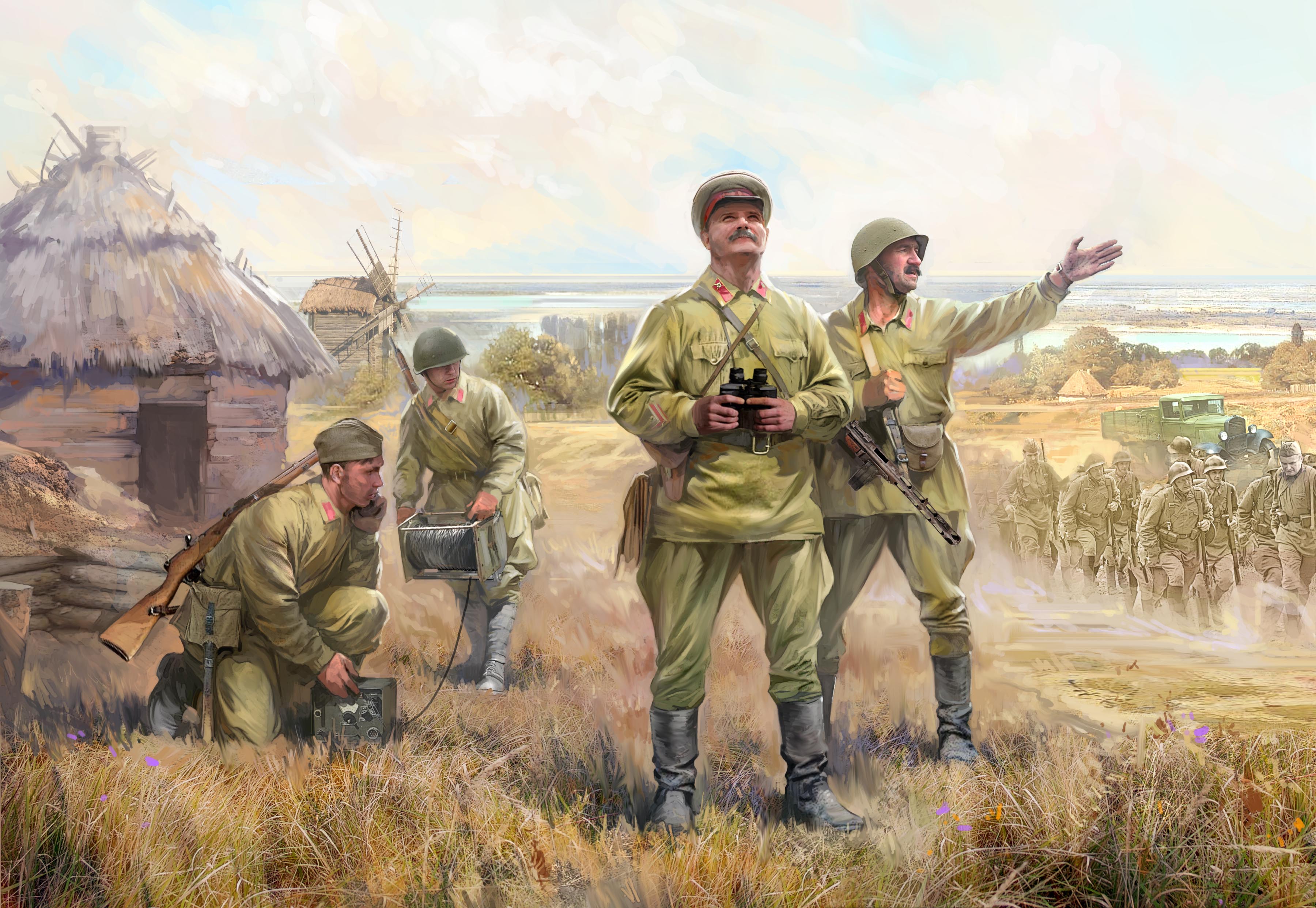 Wargames (WWII) figurky 6132 - Soviet HQ (1:72)