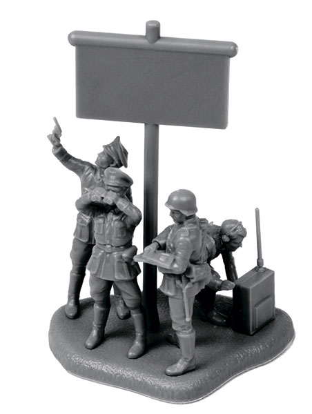 Wargames (WWII) figurky 6133 - German HQ (1:72)