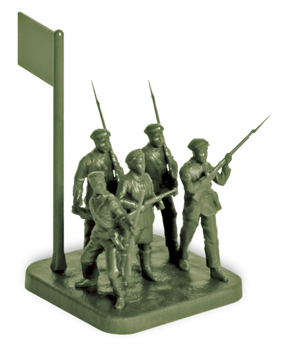 Wargames (WWII) figurky 6181 - Soviet Militia 1941 (1:72)