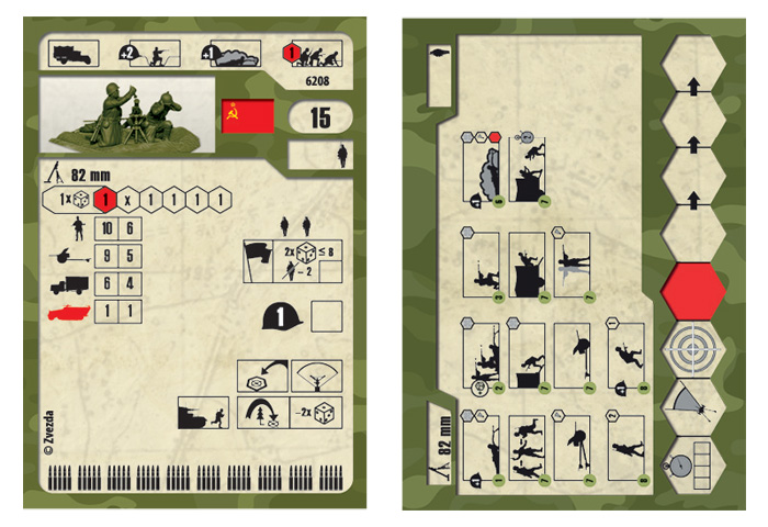 Wargames (WWII) figurky 6208 - Soviet 82mm Mortar with Crew (Winter Unif.) (1:72)