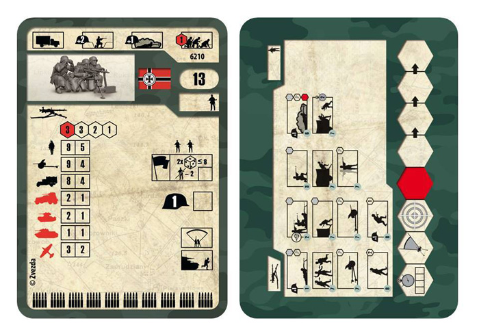 Wargames (WWII) figurky 6210 - Ger. Machine-gun with Crew (Winter Uniform) (1:72)