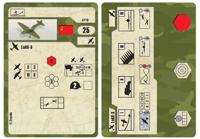 Wargames (WWII) letadlo 6118 - Soviet Fighter LaGG-3 (1:144)