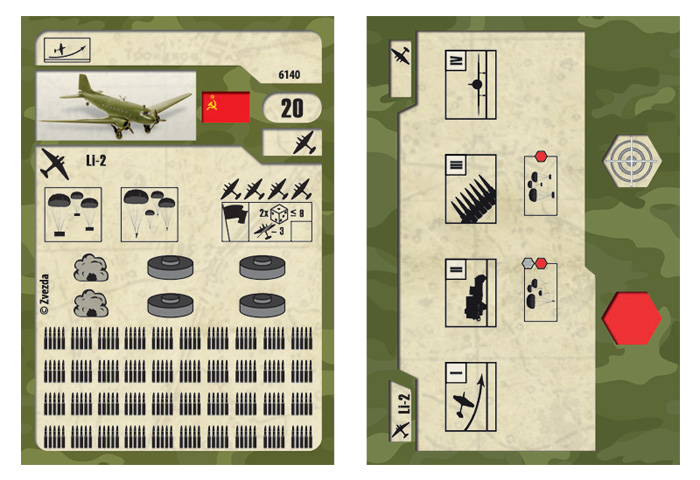 Wargames (WWII) letadlo 6140 - LI-2 Soviet Transport Plane (1:200)