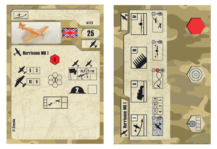 Wargames (WWII) letadlo 6173 - British Fighter "Hurricane Mk-1" (1:144)