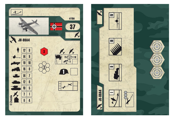 Wargames (WWII) letadlo 6186 - Junkers Ju-88A4 (1:200)