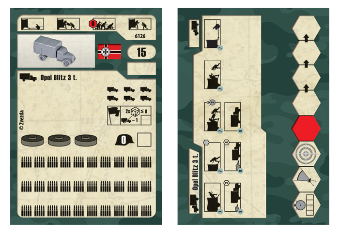 Wargames (WWII) military 6126 - German 3t Truck (1:100)