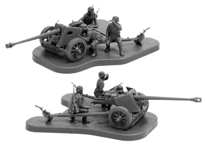 Wargames (WWII) military 6257 - Pak-40 (1:72)