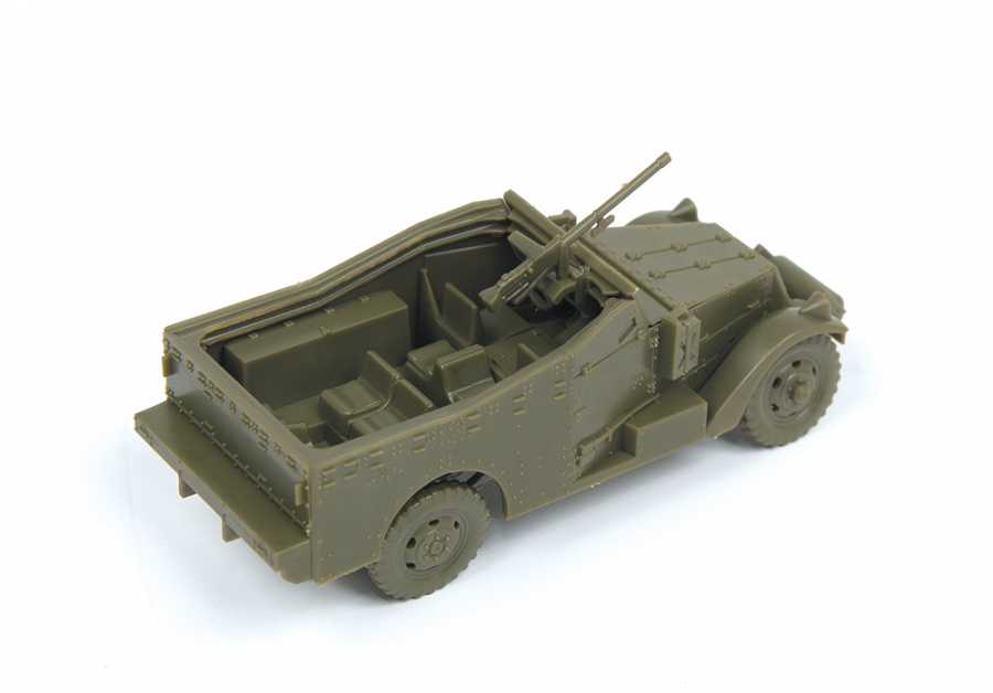 Wargames (WWII) military 6273 - Soviet M-3 Scout Car with Machine Gun (1:100)