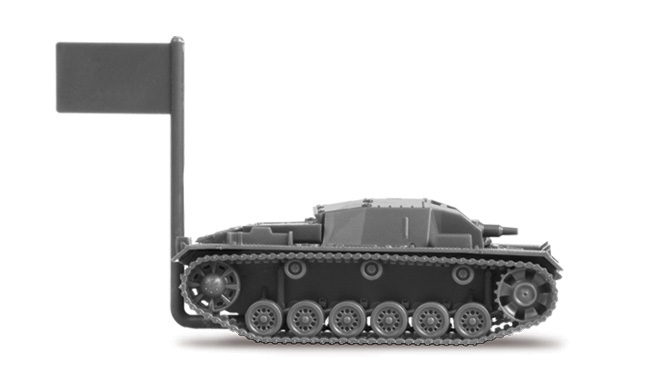 Wargames (WWII) tank 6155 - Sturmgeschütz III Ausf.B (1:100)