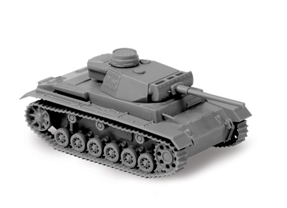 Wargames (WWII) tank 6162 - Panzer III Flamethrower Tank (1:100)