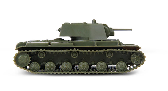 Wargames (WWII) tank 6190 - KV-1 with F-32 GUN (1:100)